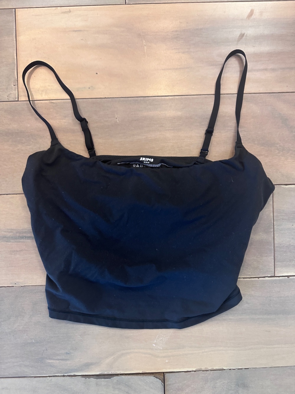 Skims fits everybody black tank size medium